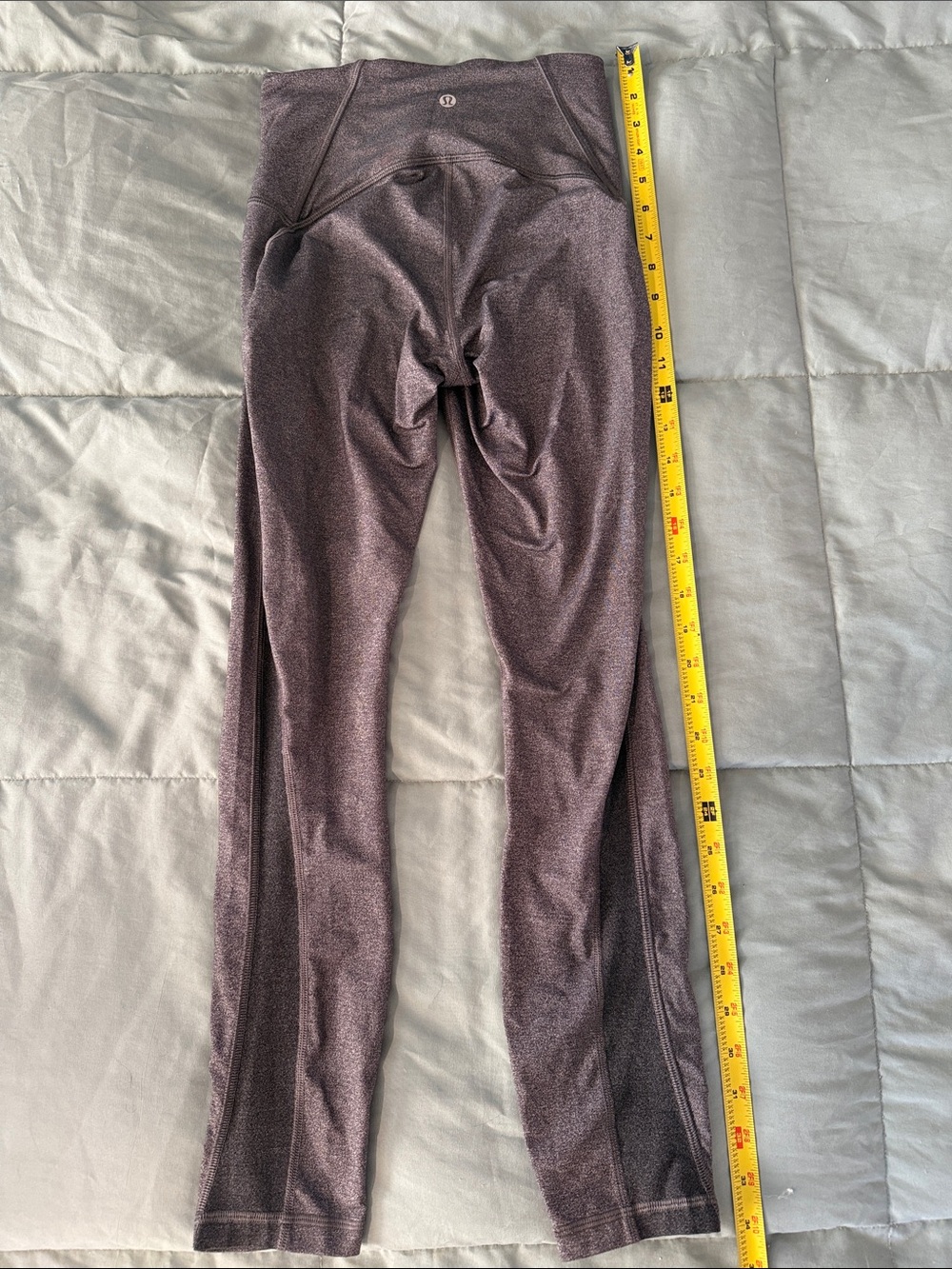 lululemon athletica Heathered gray Leggings